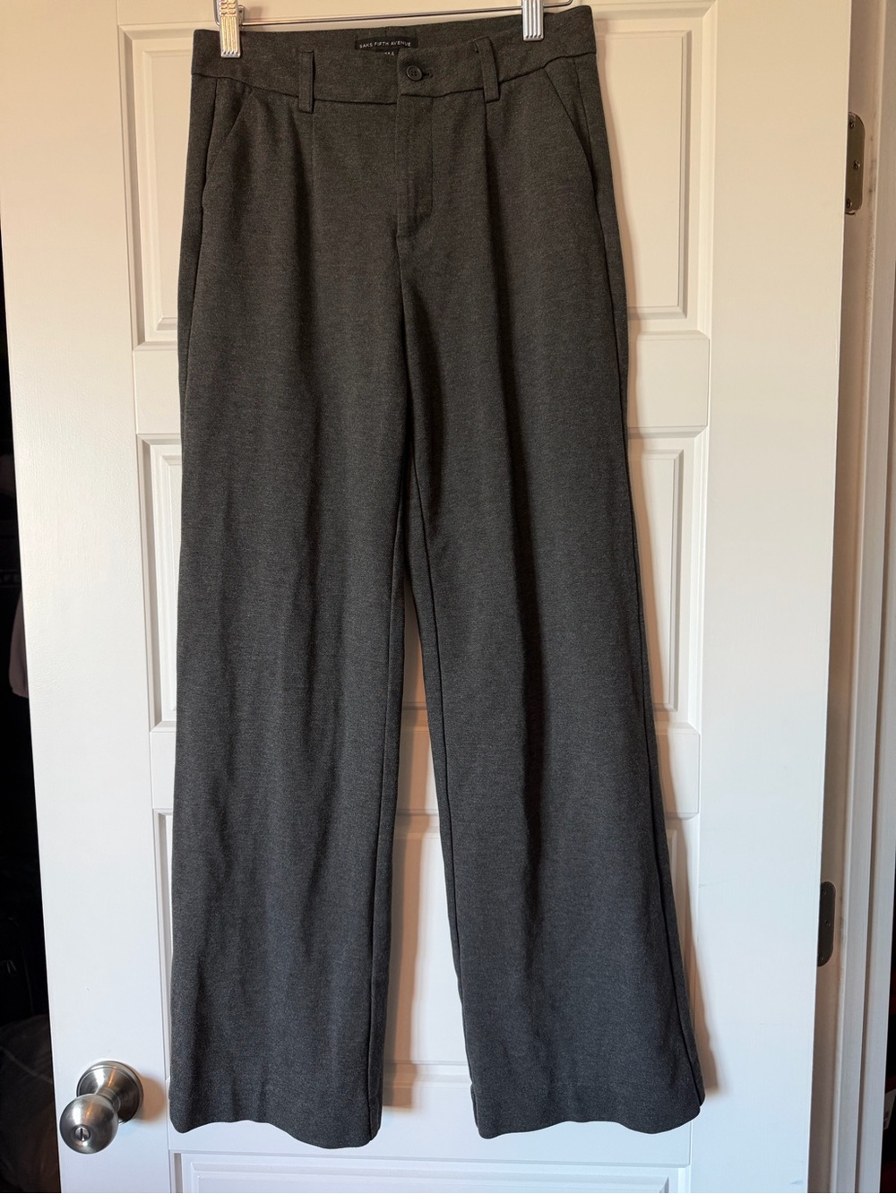 Saks Fifth Avenue Women's Charcoal Dress Pants